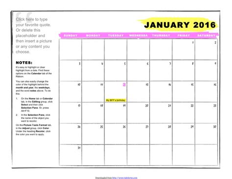 Download One Month Student Calendar Any Year For Free Calendarstemplate