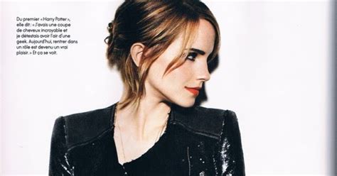 Emma Watson Updates Emma Watson In Elle Belgique January 2013