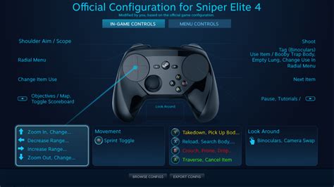 Sniper Elite 4 Has Steam Controller Support Steamcontroller