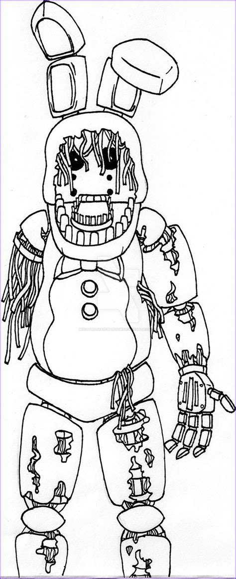 List Of Fnaf Coloring Pages Ideas