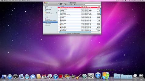 Add And Remove Application From The Dock In Mac Os X Youtube