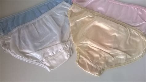 1960s Silky Nylon And Lace Panties Knickers 8 Pack Ladiesteen Girls S