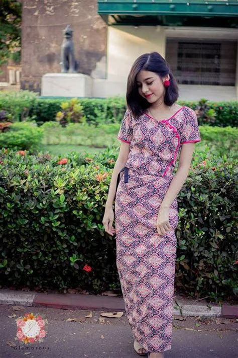 You might also like more from author. Myanmar Burmese Dress 2018/2019 collection - Fashionre