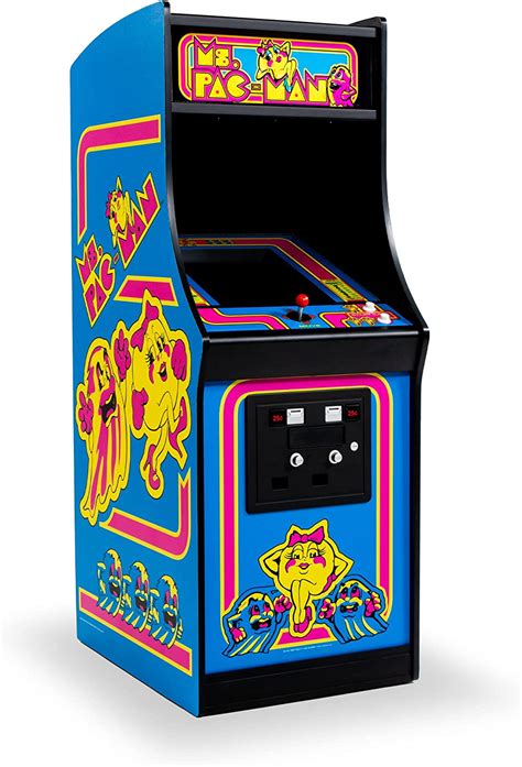 Numskull Quarter Arcade Ms Pac Man Arcade Machine Net Amazon It Giochi E Giocattoli