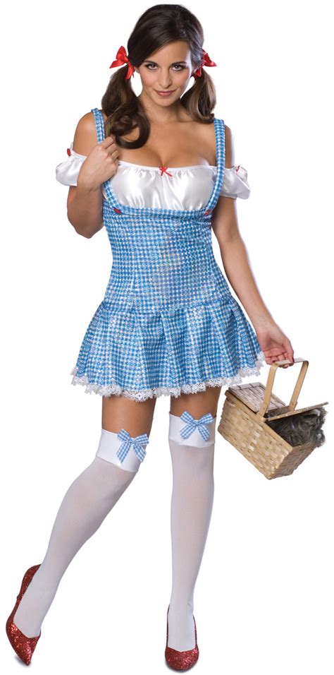 Sexy Dorothy Ladies Wizard Of Oz Fancy Dress Adult Book Character