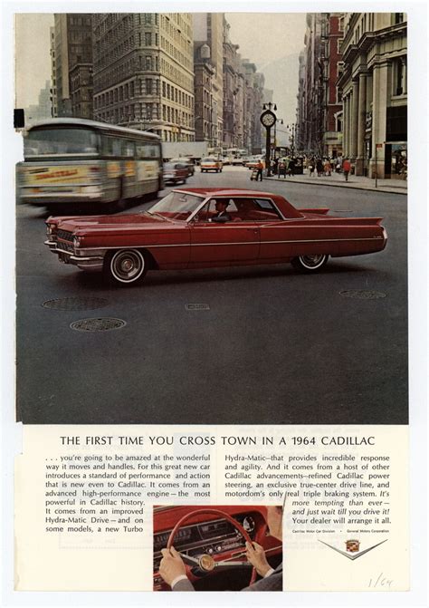 1964 Cadillac Ad Americas Automotive Library