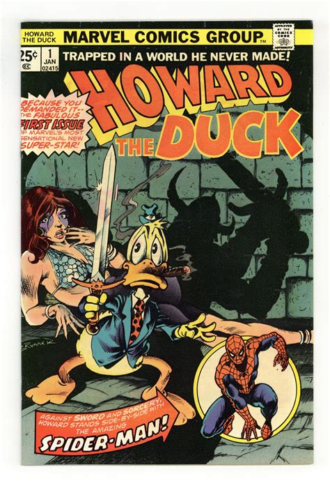 Howard The Duck 1 Nm 92 1976 Ebay