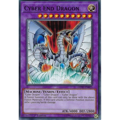 Yu Gi Oh Trading Card Game Yu Gi Oh Cyber End Dragon Ledd Enb25