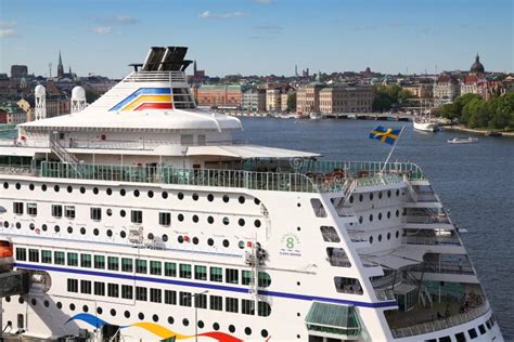 Stockholm Cruise Ship Editorial Photo Image Of Water 90048746