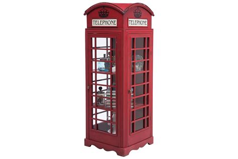 Die griffe bestehen aus alufarbigem kunststoff. Schrank London Telephone