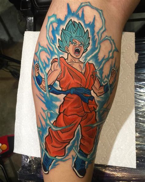 Frieza is one of the main villains in the dragon ball series, and responsible for nearly wiping out the entire race of saiyans. Awesome dragon ball tattoo on leg by James Mullin - Tattooimages.biz