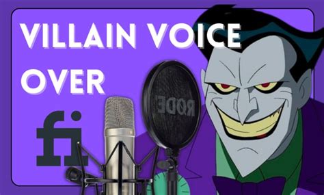 Voice A Villain Or Evil Character By Aminvo Fiverr