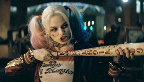 margot robbie hints at just how naughty harley gets in suicide squad