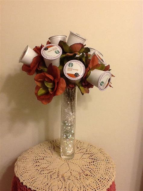 Sign up for the buzzfeed diy newsletter! k-cup bouquet | Diy gifts, Diy gift, Cup gifts