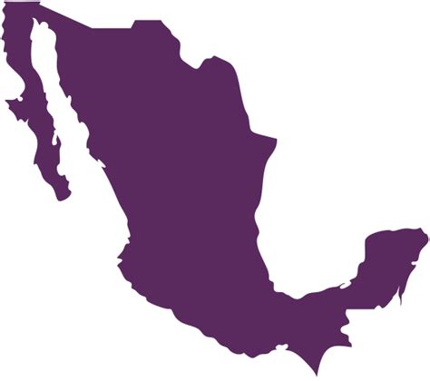 Mapa De Mexico Png Images