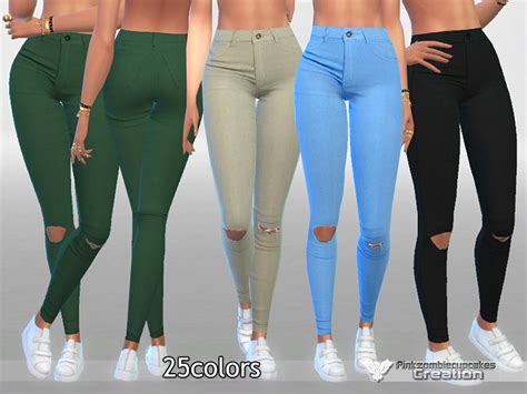 High Waisted Skinny Jeans The Sims 4 Catalog