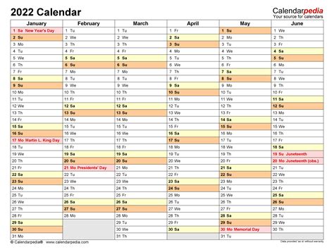 Microsoft Word 2022 Calendar Template Example Calendar Printable