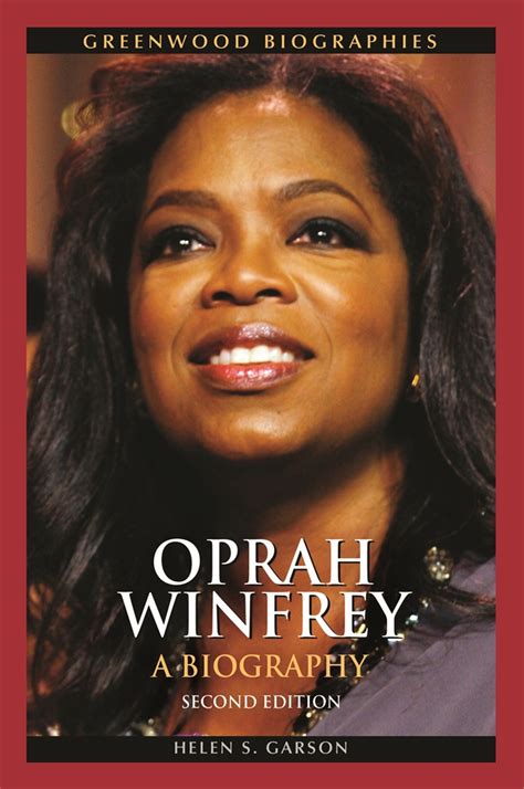 Oprah Winfrey A Biography 2nd Edition • Abc Clio