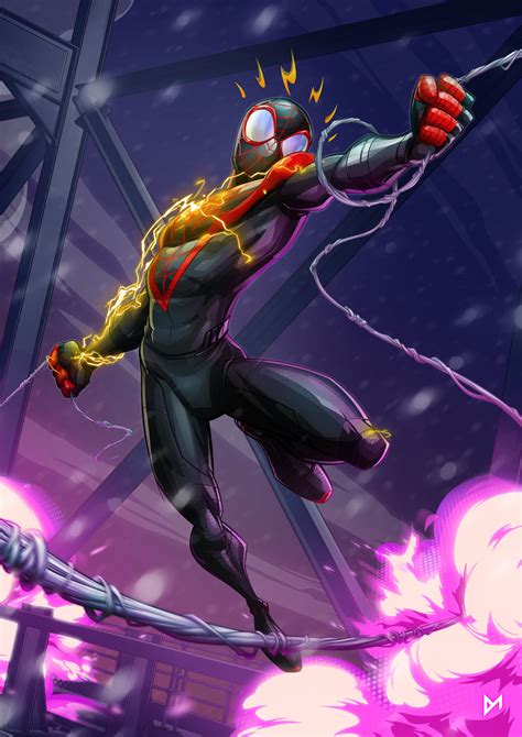 Spider Man Miles Morales Ps5 By Makaveliart On Deviantart