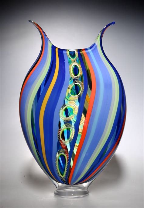 Passiflora Foglio By David Patchen Art Glass Sculpture Artful Home Glass Art Glass Art