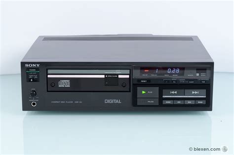 Sony Cdp 101 First Cd Player