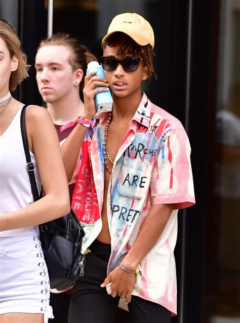 Jaden Smith Showing His Abs In Nyc July 2016 Popsugar Celebrity Photo 7