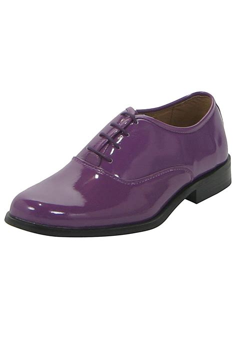 Purple Dress Shoes - Prom Tuxedo Shoes