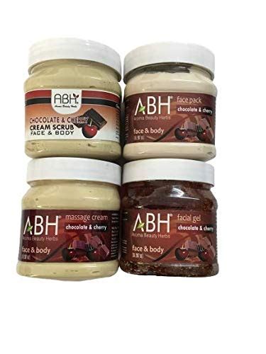 Abh Professional Chocolate And Cherry Facial Kit Jumbo Creamface Pack Gelpack Chocolate
