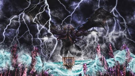Cthulhu Rising by moebiustraveller DAZ|Studio Horror