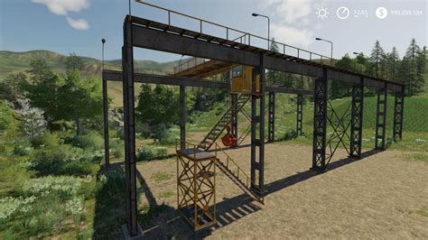Fs19 Working Rail Crane V10 Ls 2017 Mods Farming Simulator 2022