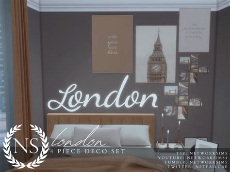 The Sims Resource London Deco Set Networksims