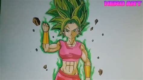 Speed Drawing Kefla Dragon Ball Super How To Draw New Youtube