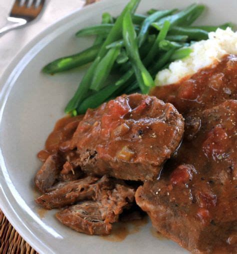 Finish the chuck on the grill for that true bbq flavor and dive into the delicious. Easy Savory Slow Cooker Swiss Steak Recipe | Swiss steak ...