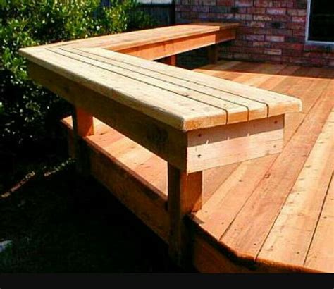 Plans for potting benches, tree benches, planter benches, deck benches, garden benches and more outdoor bench plans. Pin by Bren Smith-Stone on Deck Ideas | Deck bench ...