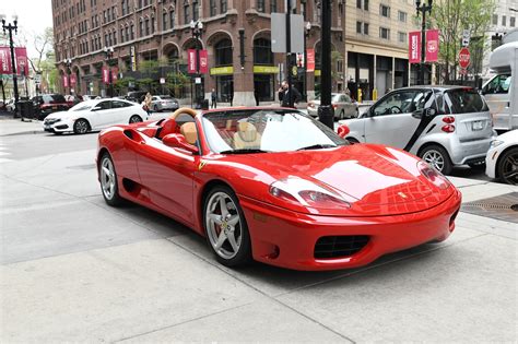 Select colors, packages and other vehicle options to get the msrp, book value and invoice price for the 2004 360 modena spider f1 2dr convertible. 2004 Ferrari 360 Spider Stock # GC2449D for sale near Chicago, IL | IL Ferrari Dealer