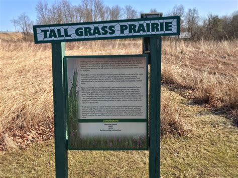 Tall Grass Prairie Interpretive Marker Photo