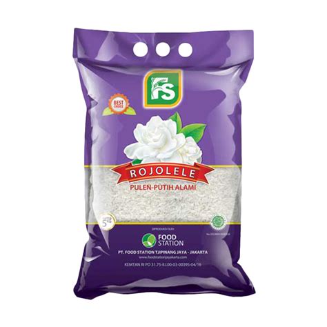 Id produk variasi 1 variasi 2 stok harga awal harga diskon harga fix persentase diskon. Jual FS Melati Rojolele Beras 5 kg Online - Harga ...