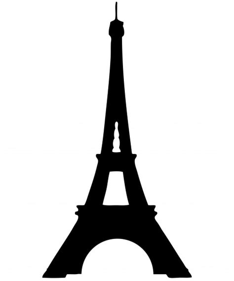 Download 2,192 eiffel tower free vectors. Eiffel Tower Silhouette Clipart Free Stock Photo - Public ...