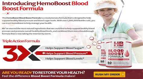 Hemo Boost Blood Boost Formula Reviews Warnings Read Must Before