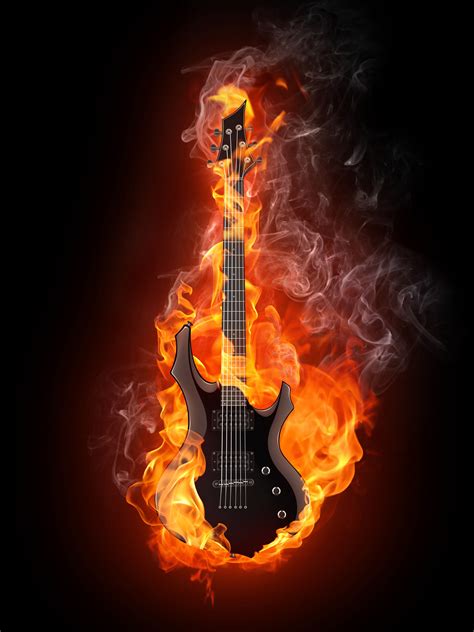 Flames Of Phoenix Papel De Parede Musical