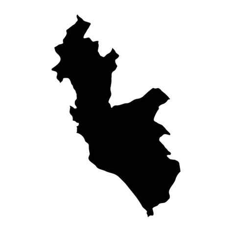 Regi N Del Mapa De La Provincia De Lima En Per Ilustraci N Vectorial Vector Premium