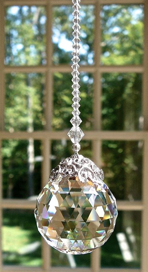 Hanging Crystals Diy Crystals Crystal Prisms Swarovski Crystal Beads
