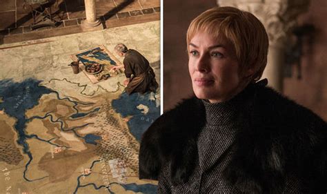 Game Of Thrones Season 8 Cersei Lannisters Huge Map Spoiler Revealed