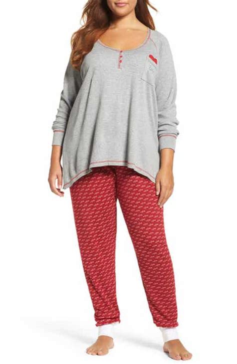 women s plus size pajamas and loungewear nordstrom