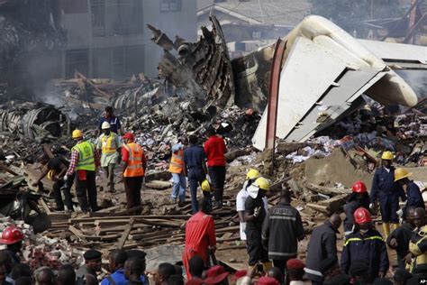 Search For Bodies In Nigeria Plane Crash Site Continues