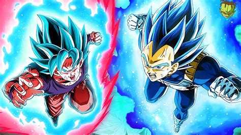 Decepcion O Tochisimo Blue Kaioken Goku And Vegeta Blue Evolution Lr