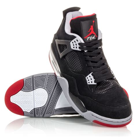 Air Jordan 4 Retro Mens Basketball Shoes Blackcement Grey Online