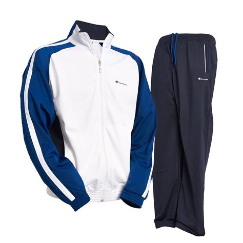 Champion Mens Polyester Easy Fit Full Tracksuit Active Jogging Ebay