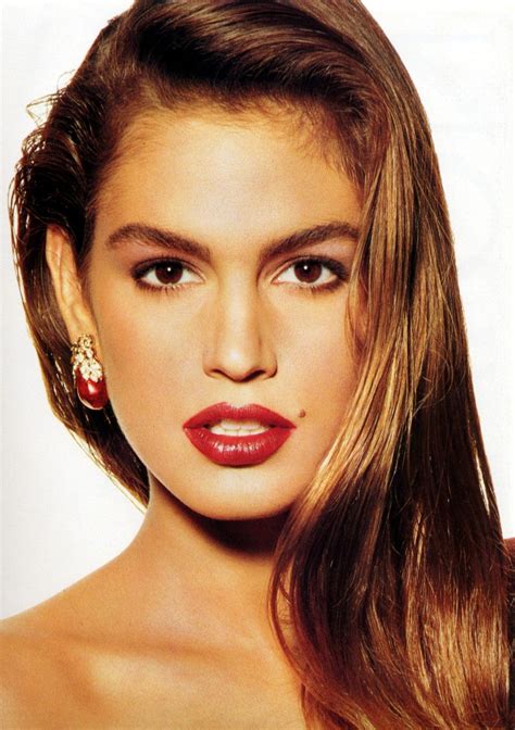 Picture Of Cindy Crawford 90s Makeup Look Cindy Crawford Beauty Icons