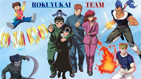 The Ruthlessness Of Team Rokuyukai Yu Yu Hakusho Dark Tournament Teams Pt Youtube